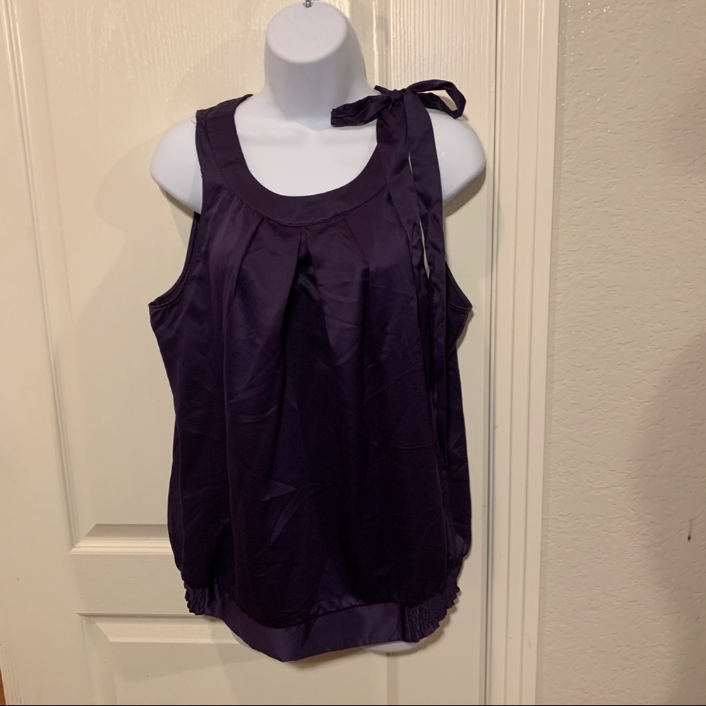 Purple tank top